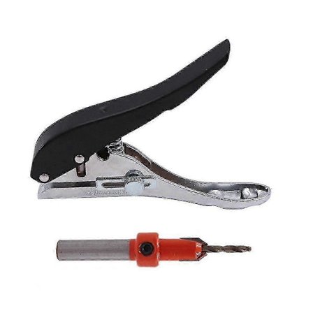 Kantstans Snickeri Runt Hål 8mm Försänkt Borr Stans Pvc Justerbar Storlek Snickarverktyg