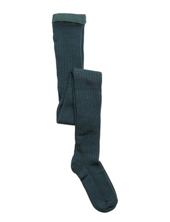 Wool Rib Tights Socks & Tights Tights Vihreä Mp Denmark