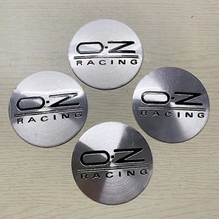 4 st./parti 55 mm 62 mm Bilstyling Hjulcentrumkåpa Klistermärke Kolfiber Navkapsel Dekal OZ Racing Emblem Märke För OZ M582 M595|Bilstickers|