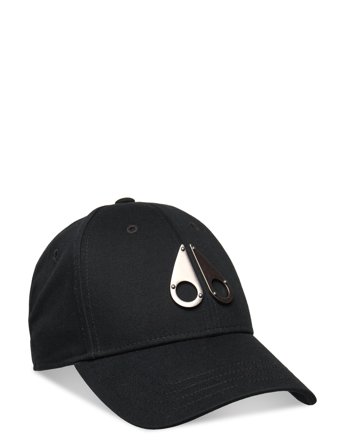 Moose Knuckles Logo Icon Cap - Black - ONE SIZE