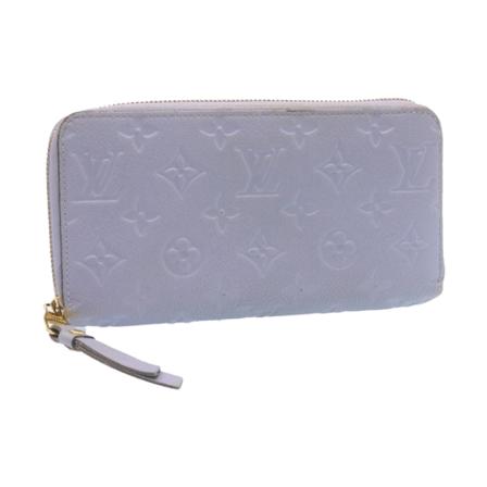 Louis Vuitton Vintage, Pre-owned Portefeuille Scullet Ron Blauw, Dames, Maat:ONE Size