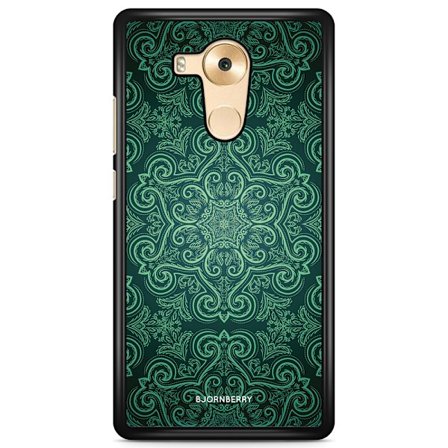 Bjornberry Skal Huawei Mate 9 Pro - Grön Retromönster