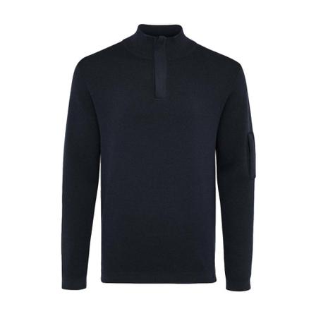 Genti Pullover , Blauw , Heren , Maat: M Truien & Vesten