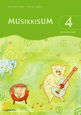 Musikkisum 4 - Bok av Morten Sæther & Tove Dahl Solbu - Spiralbundet