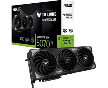 ASUS-GeForce RTX 5070 Ti 16GB TUF Gaming OC-ASUS GeForce RTX 5070 Ti 16GB TUF Gaming OC-Computer components-NVIDIA GeForce RTX 50-serien