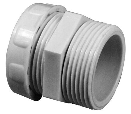 Faluplast 2910106 Overgangskobling 32 x 32 mm, UTV. tråd, Indendørs afløb