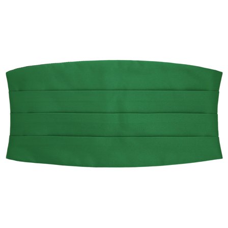 Emerald Green Basic Cummerbund for Men - Cummerbunds