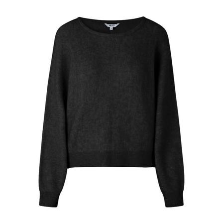 mbyM Round-neck Knitwear , Zwart , Dames , Maat: S/M Truis