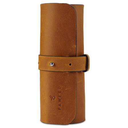 Organizador de Cables de Cuero Marrón for Men