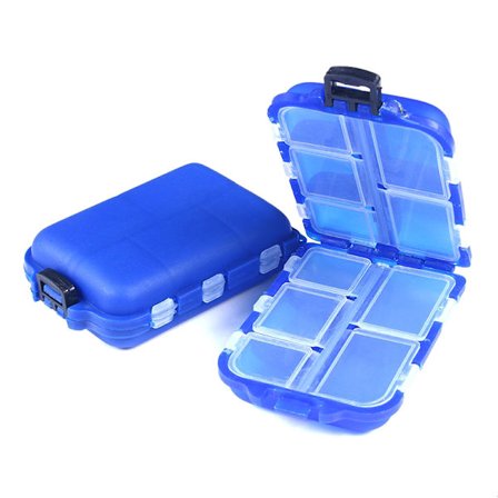 Pilleboks Medisinorganisator Dispenserbokseske Travel Tablet Co