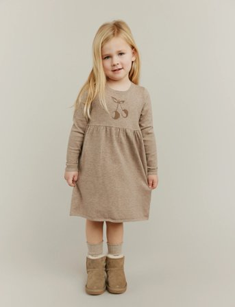 Sofie Schnoor Baby and Kids Dagnysb Dress - Beige - 92