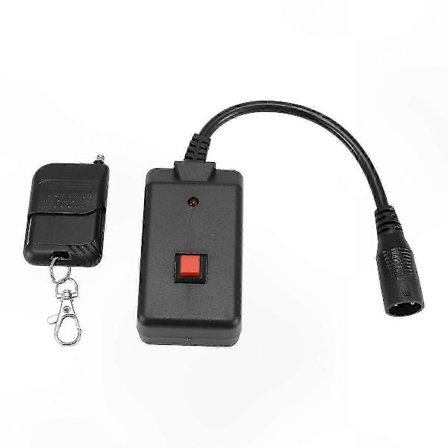 Trådløs fjernbetjening til røgmaskiner, 400W-1500W, AC 90-240V, 3-benet tilslutning til scene- og DJ-brug (LGL)