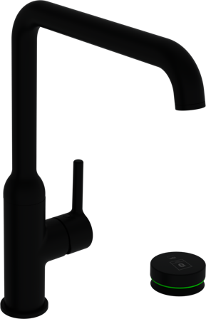 Oras Optima Style 2639FH-33 Kjøkkenkran med avstenging, Bluetooth Matt svart, Baderom
