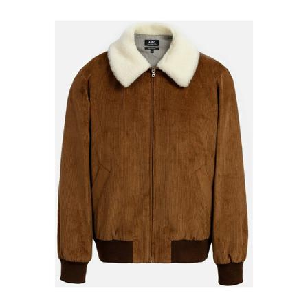 A.p.c., Jackets Bruin, Heren, Maat:XL