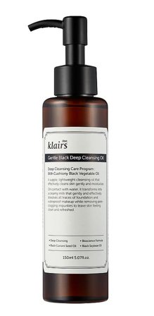 KLAIRS Gentle Black Deep Cleansing Oil 150 ml, Skincare, Ansigtspleje, Ansigtsolie