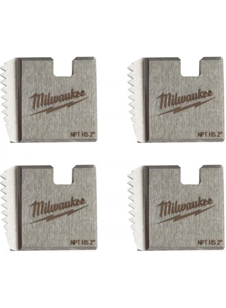 Milwaukee 48361112 Gängbacksats 2" NPT HS, 4-pack, Handverktyg