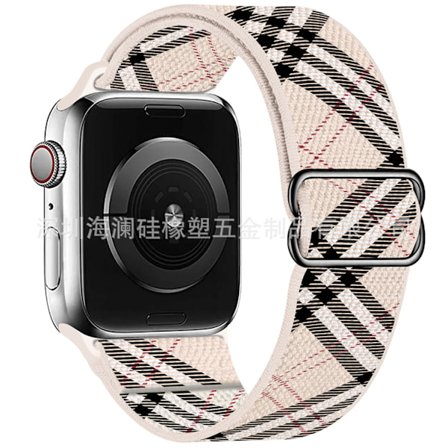 Kellon ranneke Apple Watch iWatch 38/40/41/series10-42 ruudukkokuvio
