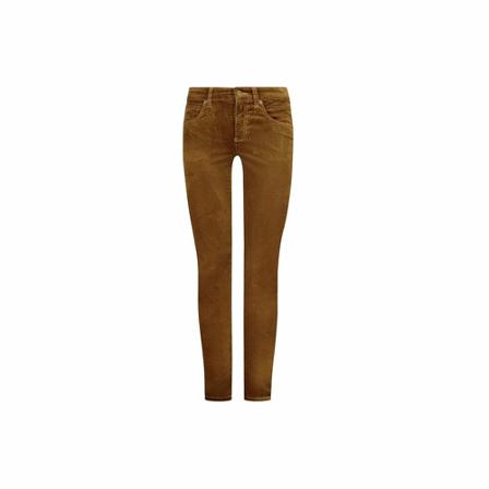 Cambio Skinny Bukser Brun, Dame Bukser