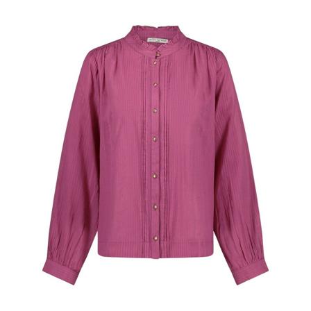 Circle of Trust Blouse lange mouw , Paars , Dames , Maat: S