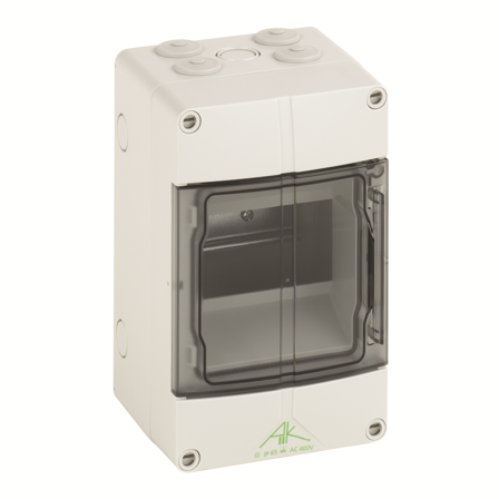 Spelsberg 73540501 Normkapsling 1 rad, utenpåliggende montering 125 x 122 x 200 mm, Elfordeling & strømforsyning