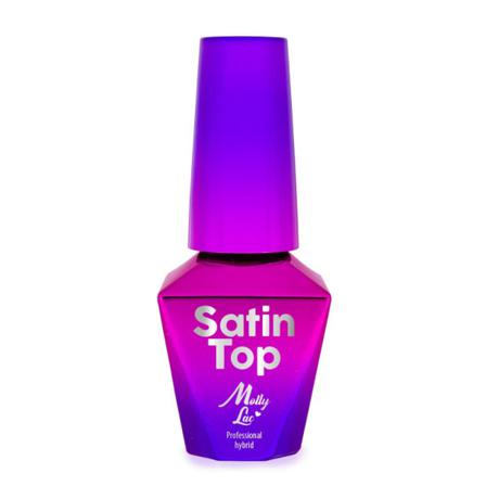 Topplack - Top Coat - Satin Matte - 10ml - Uv-gel/led - Mollylac Transparent