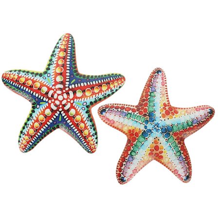 2 kpl Meritähti Sisustus Meritähti Seinäkoriste Meritähti Seinäkoriste Seinäriipukset Metalliset Meritähti Koristeet