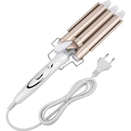 Ohlala Triple Head Eller Tre-grenad Locktång/Vågtång