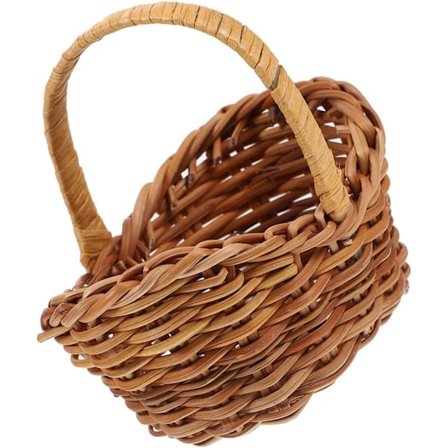 Alsidig Lille Kurv i Rattan