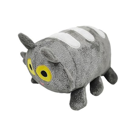 Sød kat og insekt plysdukke tegneserie plyslegetøj