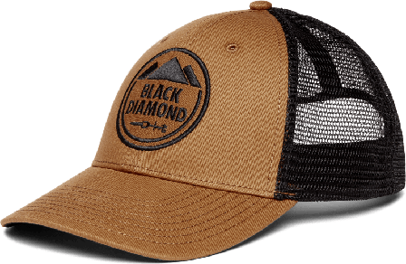Black Diamond Low Profile Trucker Unisex caps Brown OneSize