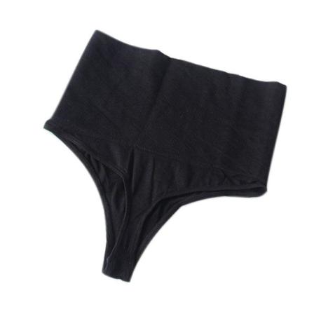 Kvinnor Hög Midja Body Shaper Bantning Mage Kontroll Thong Plus
