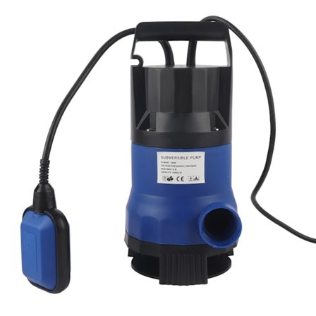 Upotettava pumppu, muovinen, kannettava, energiaa säästävä hydraulinen laite uima-altaalle 750W EU-pistoke 220V