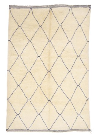Dywan Berber Moroccan - Beni Ourain 200X305 (Wełna, )