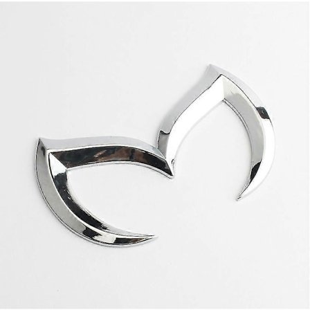 SSRGV Mazda Musta Urheilullinen Metallinen Paha 'M' Takakontin Merkki Tarra Tunus Kiiltävä 3 5 6