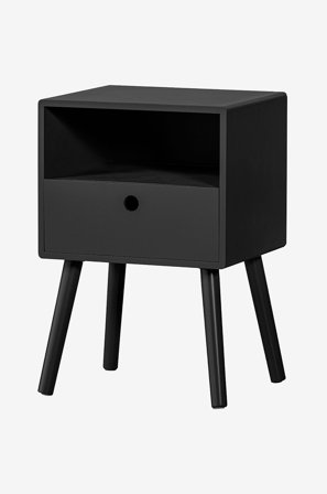 WOOOD - Nattbord Ozzy - Svart - Nattbord - Fra Homeroom