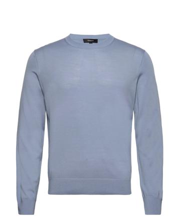 Crew Neck Po.regal W Neulepaita Pyöreä Kaula-aukko Sininen Theory