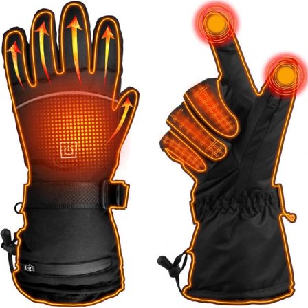 Vinteropvarmede handsker Vandtætte varmehandsker Touchscreen håndvarmere