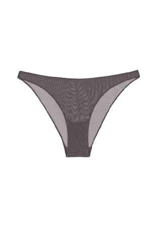 Understatement Mesh Bikini Briefs Trosor Dam Grå M