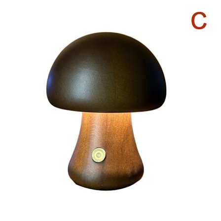 Svampelampe til soveværelset - Perfet Mørkebrun C