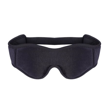 3D Sovmask med Memory Foam - Svart