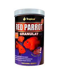 Tropical Red Parrot Granulat Fiskefôr - 1L