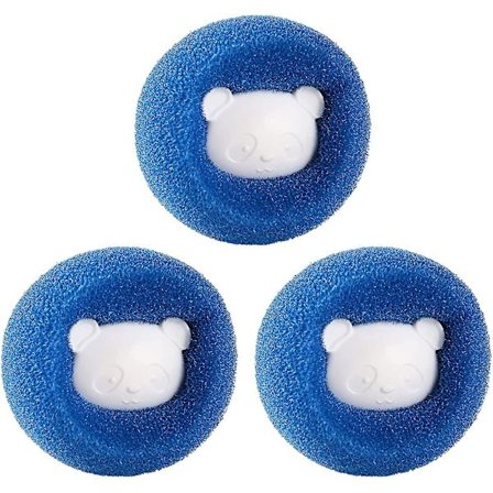 Vaskeromkulersett - Hundefjerner for vaskemaskiner - Gjenbrukbare lo-fjernerkuler for vask, lo-fanger for vaskemaskin for å fjerne dyrehår