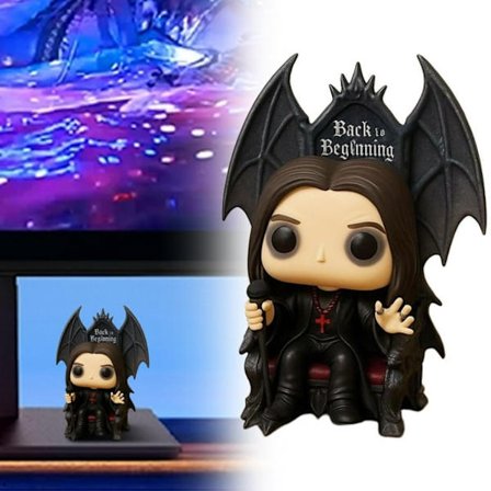 2025 Uusi POP! Moment Ozzy Osbourne – The Final Show Työpöydän Koristehahmo Keräilylahja