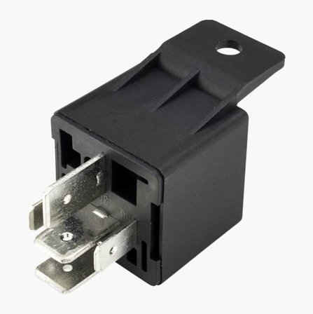 Biltema - Enkeltrelé Vekslende 50/80 A - Passer Til De Fleste Personbiler, For Tilkobling Av Lykter, Viftemotor, Pumpemotor