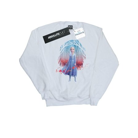 Disney Boys Frozen 2 Elsa Find The Way Sweatshirt 3-4 år Vit