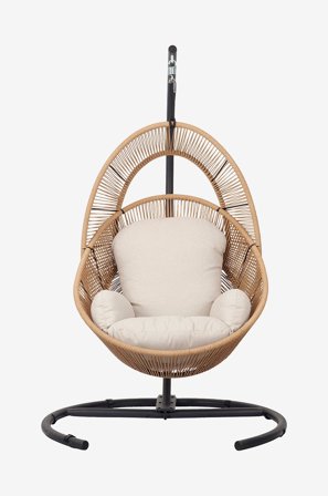 NORDFORM - HENGESTOL MED PUTE - Beige - Hengekøyer & hengestoler - Fra Homeroom