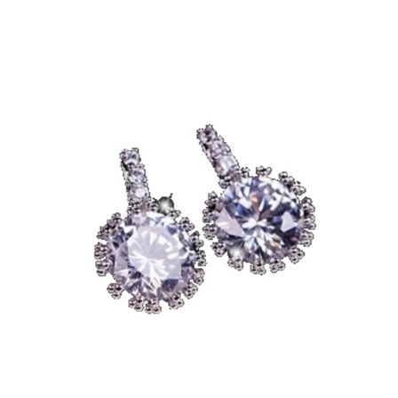 18K Guldfyllda Guld Filled gulddoublé Örhängen CZ