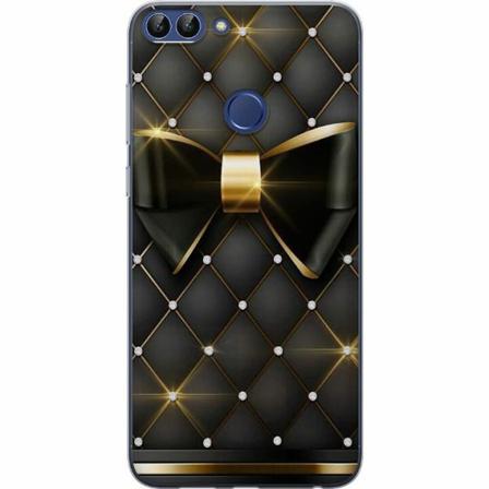 Huawei P Smart Mjukt Skal - Gyllene Rosett
