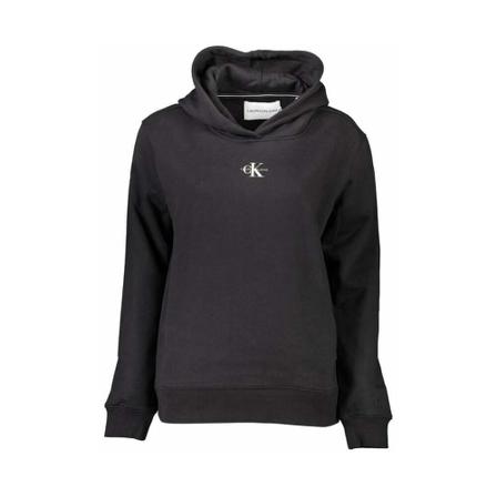 Calvin Klein, Hoodies Zwart, Dames, Maat:L