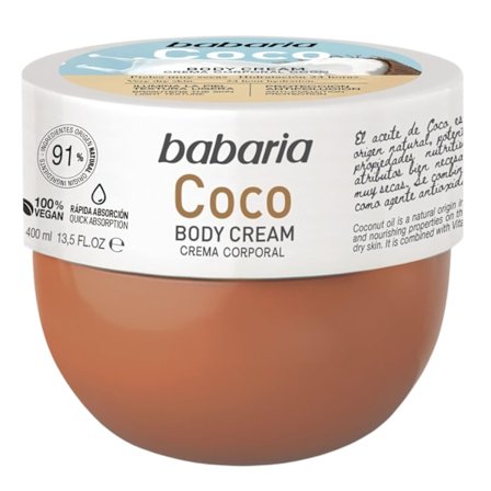 Babaria Coco Vartalovoide Erittäin Kuivalle Iholle 400 Ml